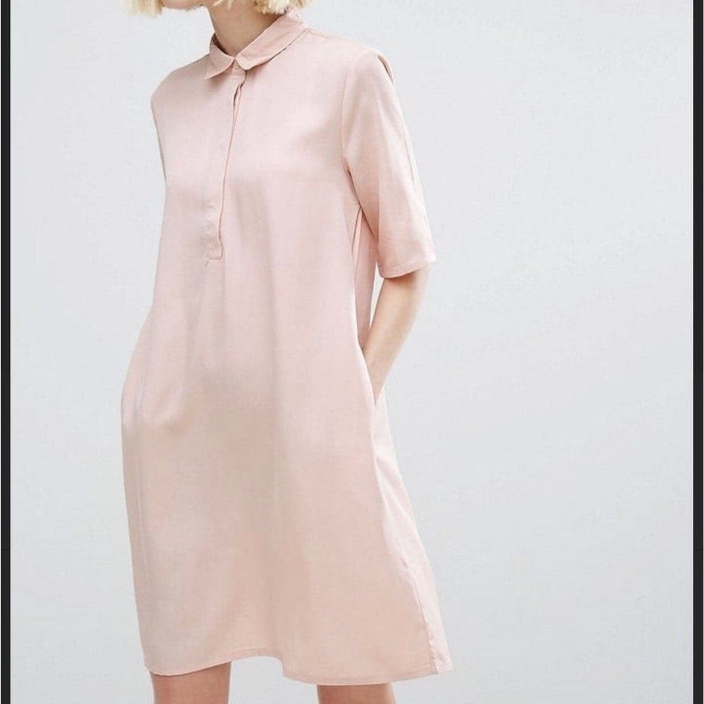 Native Youth Popover Shirtdress Small